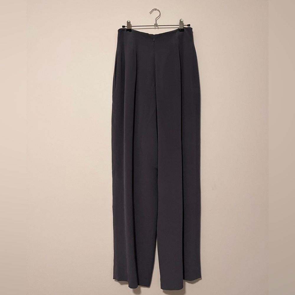 Vintage silk wide leg pants